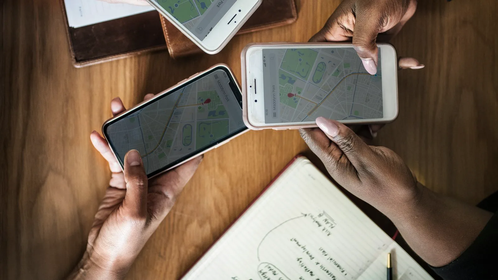 Local SEO for Dallas businesses, illustrated as a holographic interface